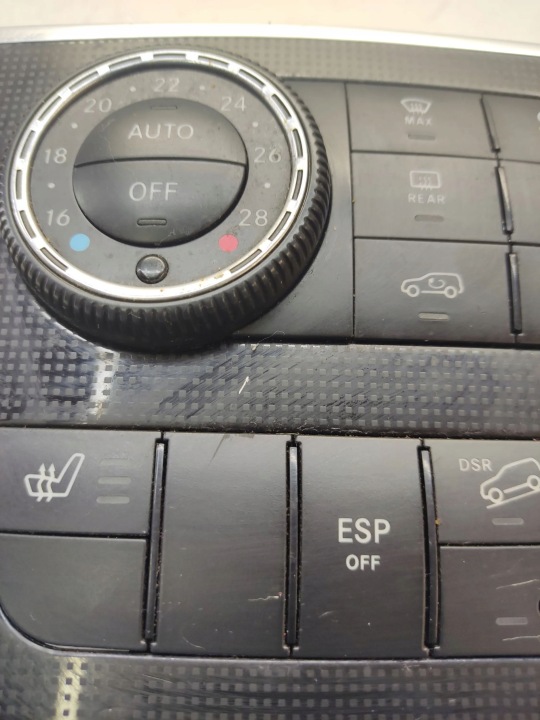 фото №8, Mercedes-benz ml w164 2010 панель клімат-контролю a2518703490