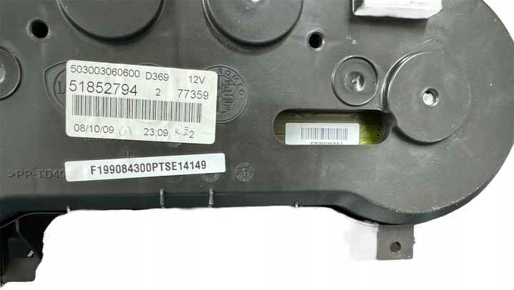 фото №8, Спідометр  прилади fiat evo linea punto 2013 5550030604 1.2d європа