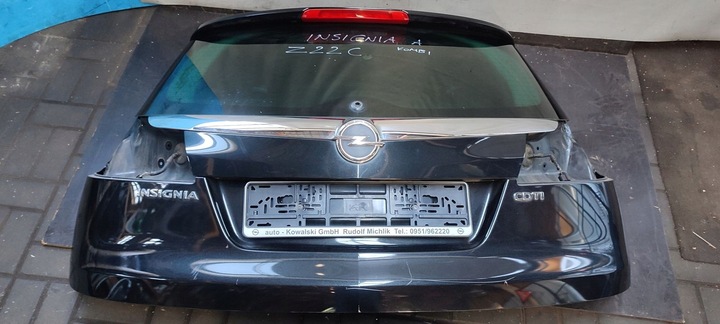 фото №7, Кришка багажника opel insignia a 2,0 cdti z22c