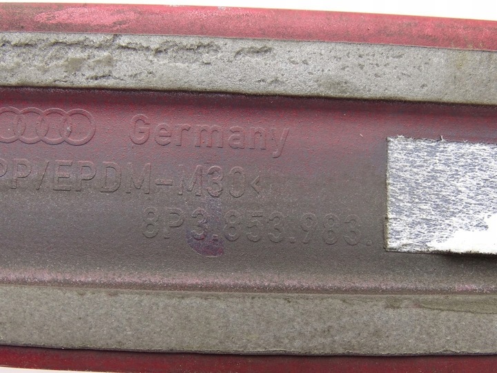 фото №7, Планка крила лівий зад audi a3 8p рестайлінг 3d ly3j