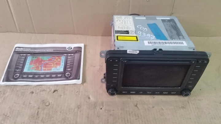 фото №1, Skoda octavia ii 04-08r радіо навігація 1z0035194a