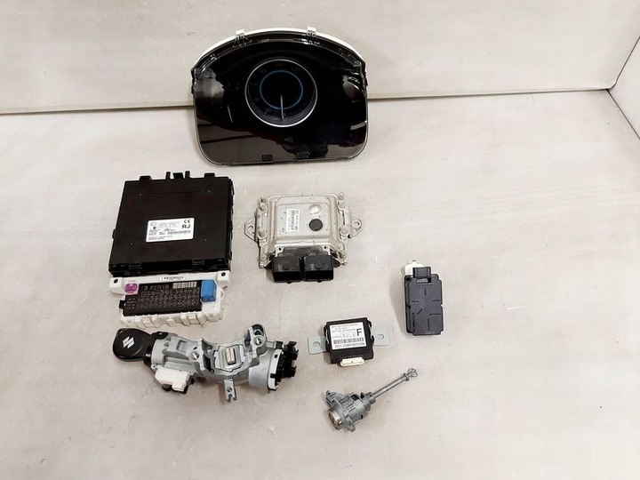 фото №1, Ignis iii 1.2 16v набор стартовый ecu bsm замок зажигания