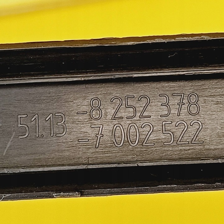 фото №10, Планка дверь правые перед bmw e46 compact 8252378 / 7002522 nr518