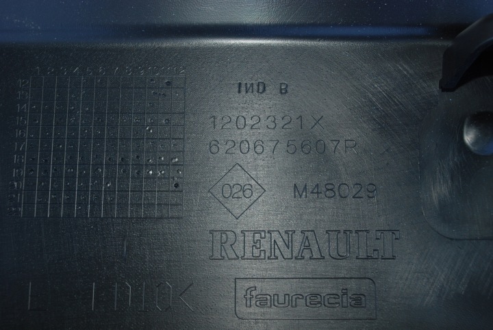 фото №9, Renault kangoo ii накладка бампера перед 620675607r oem номер