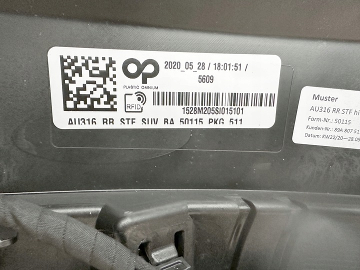 фото №13, Бампер задній audi q4 e-tron 89a..., s-line - зад kpl