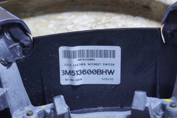 фото №13, Руль ford kuga mk1 3m513600bhw