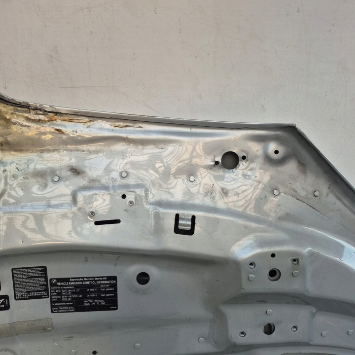 фото №11, Bmw x5 f15 x6 f16 13- капот крышка двигателя