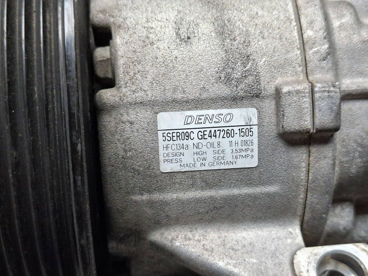 фото №7, Компрессор кондиционера toyota auris i corolla 06-09 1.4 d4d 447260-1505
