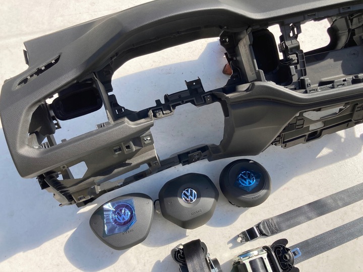 фото №5, Vw polo 2g панель капот консоль подушки ремни