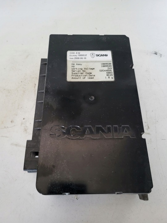 фото №1, Блок керування модуль світла cuv scania r 1889537