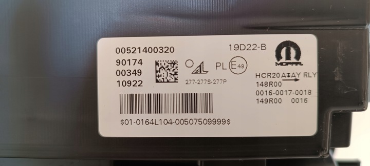 фото №9, Лампа fiat 500 полный led левая 00521400320