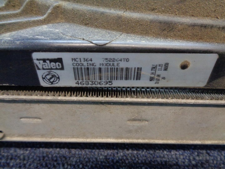 фото №9, Радіаторів вентилятор fiat croma 2 ii 2.2 16v бензин 2005-2011r.