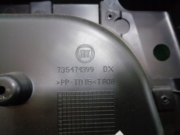 фото №10, Боковина багажника fiat doblo 2 ii opel combo d 2010-2015r. праві задній зад