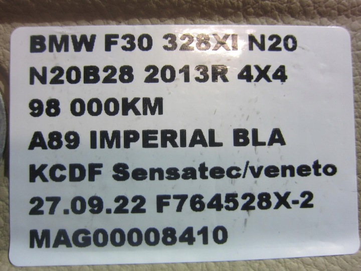 фото №9, Bmw f30 f80 корпус решётка воздуховод зад 9218909 beż