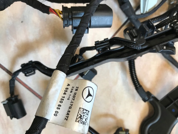 фото №7, Джгут установка двигуна mercedes c w205 w213 e 654920 2.2 cdi оригінальний номер eu