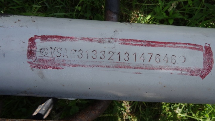 фото №13, Mercedes mb100 2.4d рама підвішування