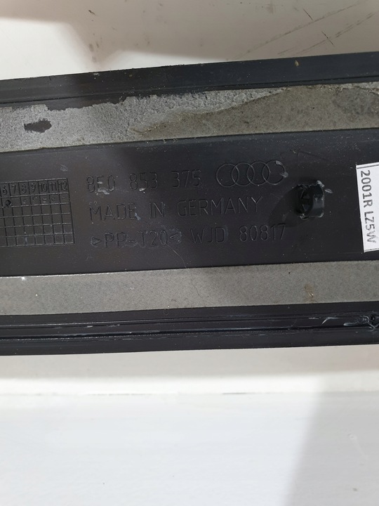 фото №12, Планки накладки порогові 8e0853374 audi a4 b6 eur комплект