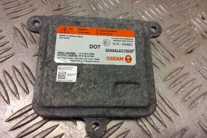 фото №3, Модуль ксенон land rover range rover evoque l538 10r034663 2.18l дизель