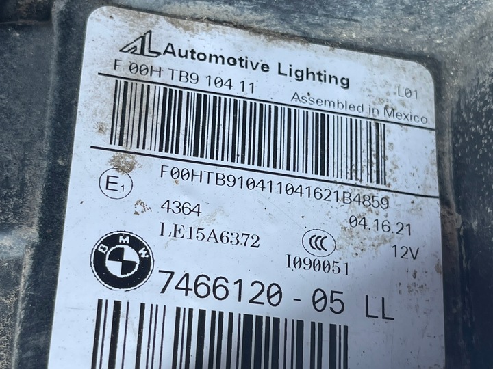 фото №15, Bmw g01 x3 лампа адаптивный led левая правая перед 8739653-03 7466120-05
