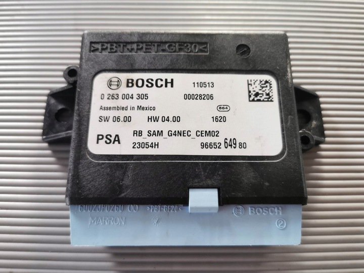 фото №1, Модуль блок управления pdc citroen ds4 оригинальный номер 9665264980