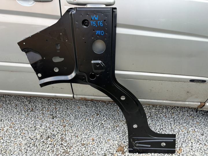 фото №1, Поріг обшивка стійка підсилювач праві перед vw t5 t6 7e0805062b