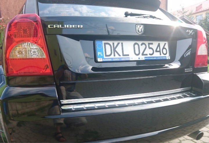 фото №13, Dodge caliber - молдинг хром хромированная na крышка багажника