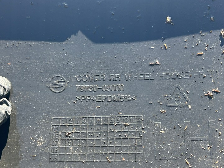 фото №5, Підкрилок лівий зад kyron 79730-09000