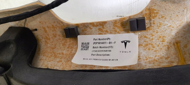 фото №13, Стеля tesla модель 3