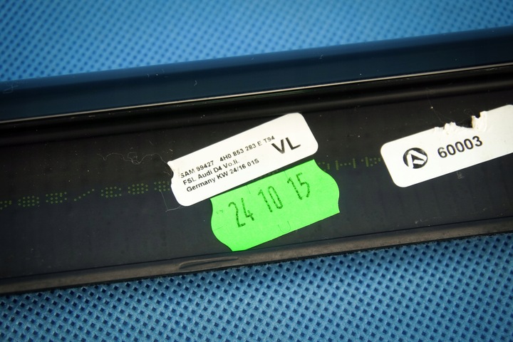 фото №10, Планка накладка двері перед лівий чорний audi a8 s8 4h 4h0853283e t94