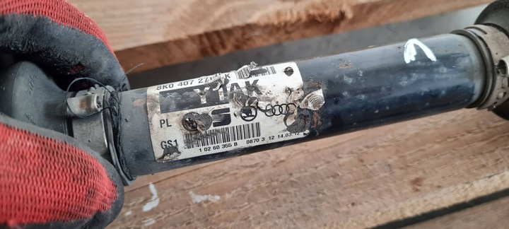 фото №7, A4 b8 рестайлинг полуось полуось левая правая 2.0 tdi 8k0407271ak a5 8t