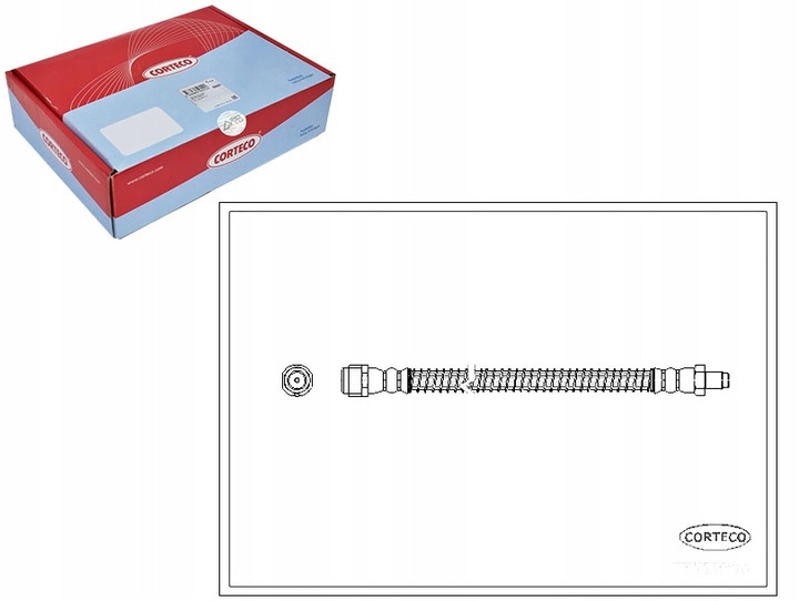 фото №1, Шланг тормозной [corteco]