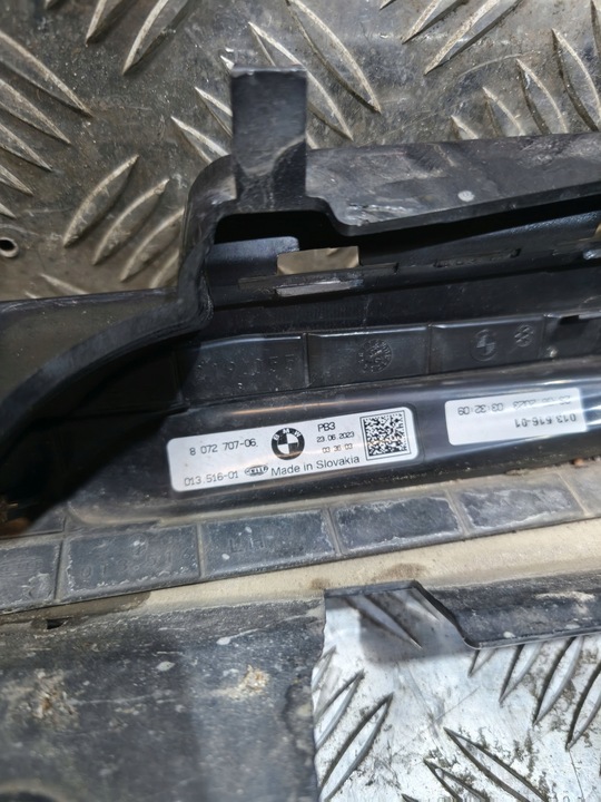 фото №13, Bmw g01 g02 f97 f98 планка порогова ліва сірий a90 8064807