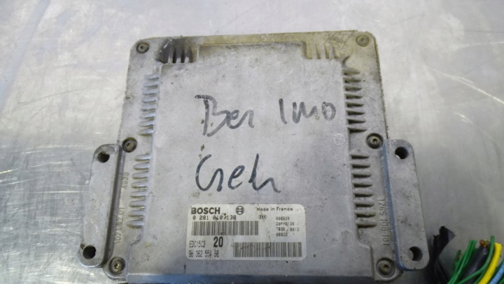 фото №6, Компьютер двигателя citroen berlingo 2.0 hdi 9636255480