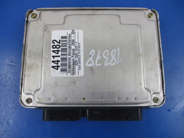 фото №4, Vw passat b5 1.9tdi компьютер двигателя 038906019eh