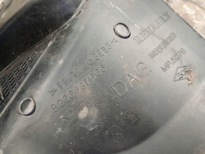 фото №10, 8200097006 панель під лобовим склом renault megane ii cabrio 2.0 07r
