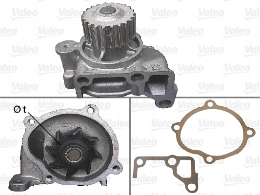 фото №10, Valeo водяна помпа  suzuki vitara / mazda 626 506880