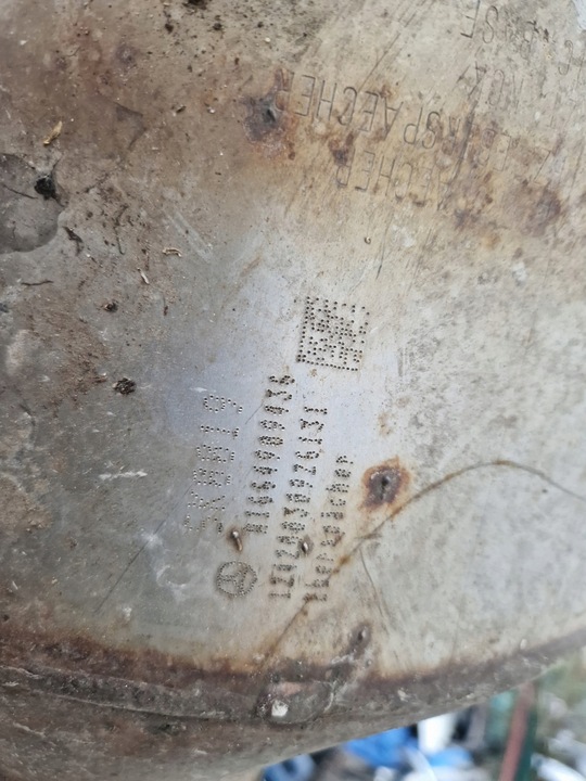 фото №10, Mercedes ml 166 w166 глушник кінцевий вихлоп