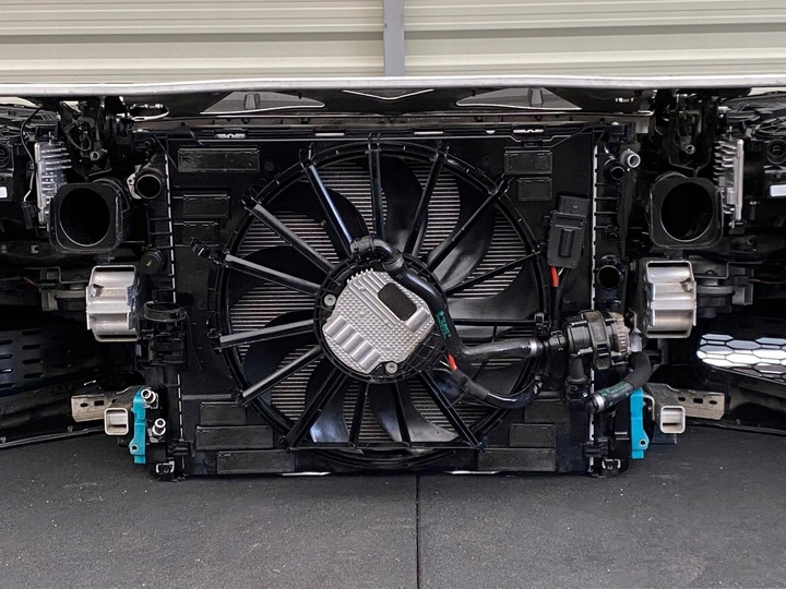 фото №14, Перед bmw 7 g11 g12 lci рестайлинг капот крылья бампер лампы pas радиатор 475