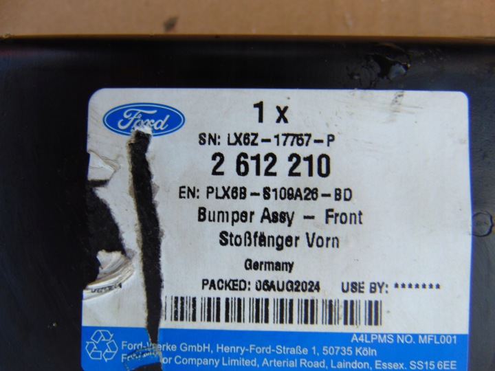фото №7, Підсилювач балка жалюзі ford kuga mk3 lx6b-a16e146-b2 lx6z-17767-p
