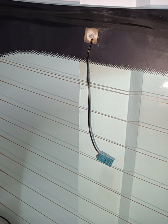 фото №5, Скло задня alfa romeo giulietta 2010- антена as2 оригінал