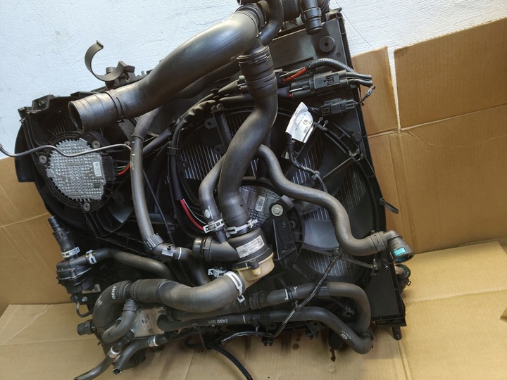 фото №11, Range rover sport ii рестайлінг l494 радіатор радіаторів комплект вентилятор