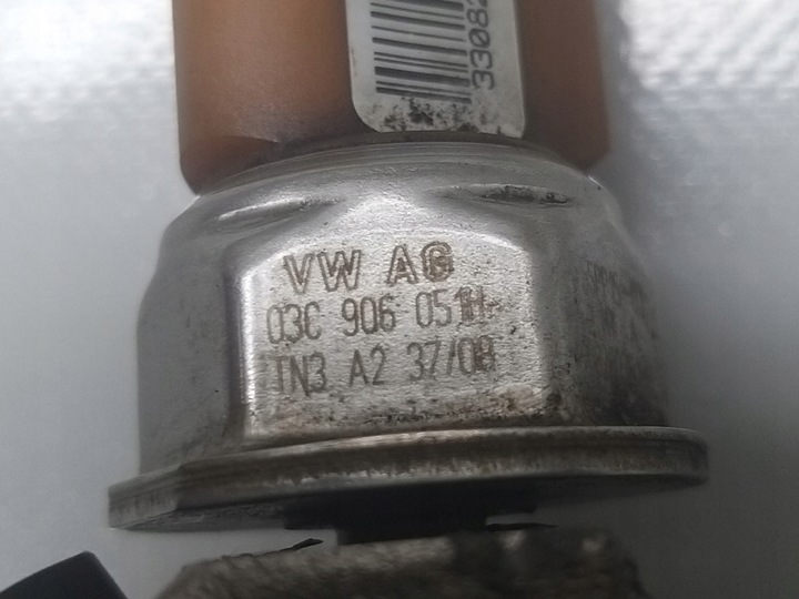 фото №12, Планка впрыскивающий коллектор 1.4 tsi cax vw touran golf vi passat altea 202aq