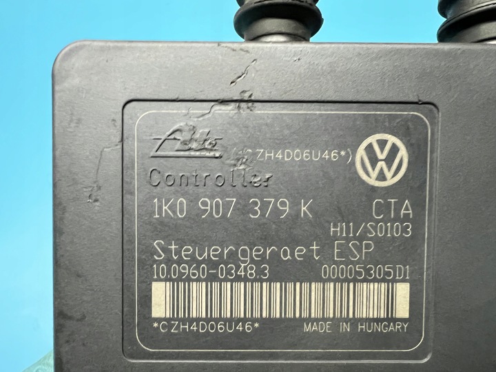 фото №8, Оригинальная насос тормозная abs ate vw audi seat skoda 1k0907379k 1k0614517h