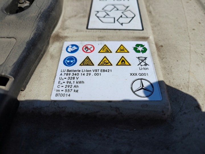 фото №5, Mercedes eqe 350+ 23r батарея акумулятор 96,1 kwh a7893401429