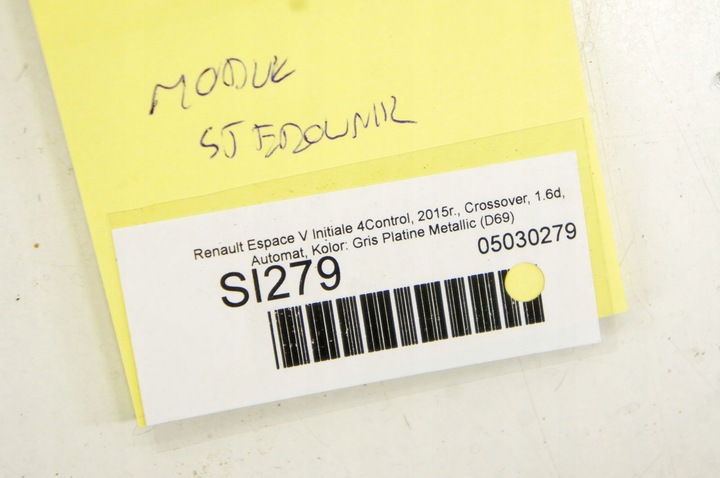 фото №7, Si279 renault espace v 1.6d комп'ютер двигуна 237106230r
