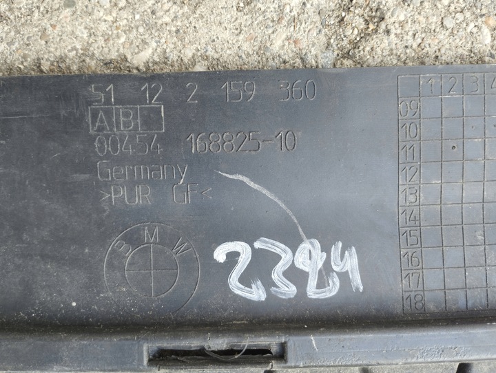 фото №10, Дифузор спойлер бампера зад bmw x6 e71 m performance aero