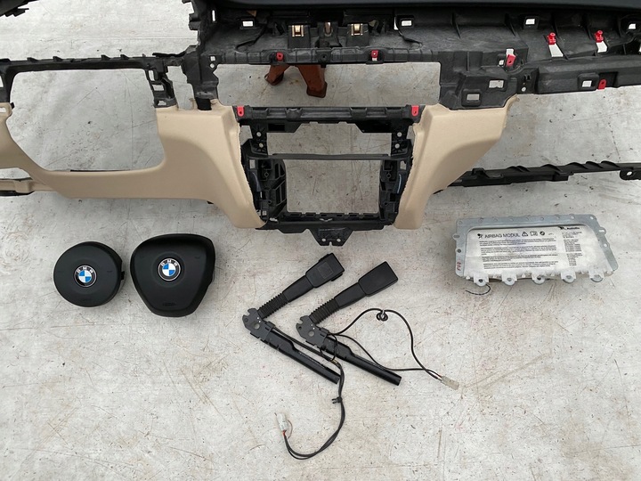 фото №6, Bmw x5 f15 x6 f16 панель консоль капот pulpit подушки воздушные ремни pas