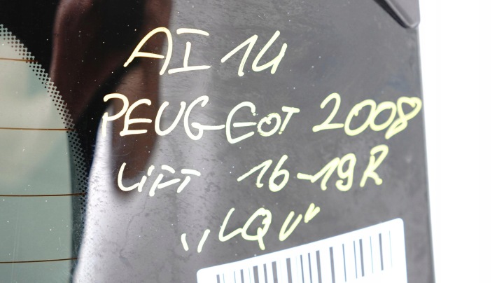 фото №9, Кришка багажника зад peugeot 2008 13-19r lqv