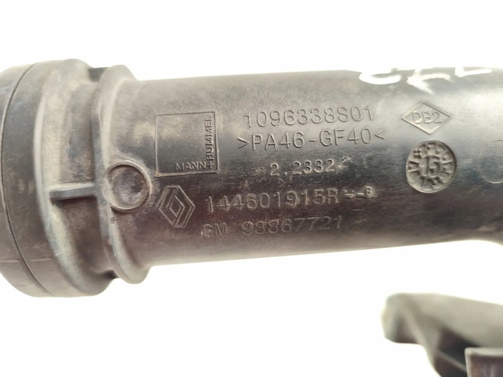 фото №7, Renault trafic шланг / труба інтеркулер 1.6 dci 115 дизель 85kw 116 hp van