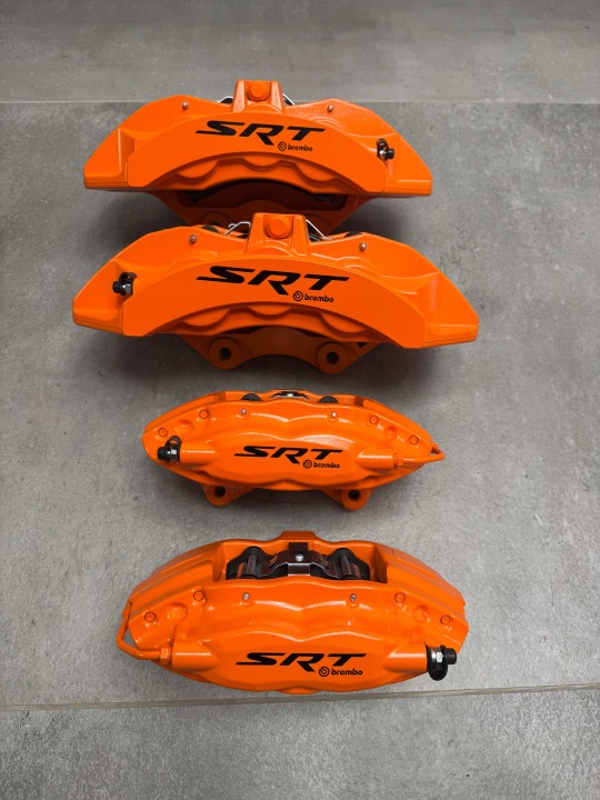 фото №14, Dodge challenger charger widebody зажимы brembo + диски orange edition